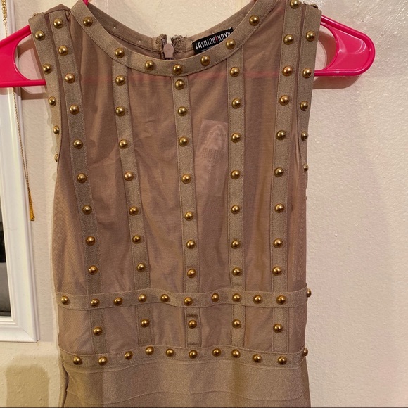 Fashion Nova Bondage Dress - Picture 2 of 5